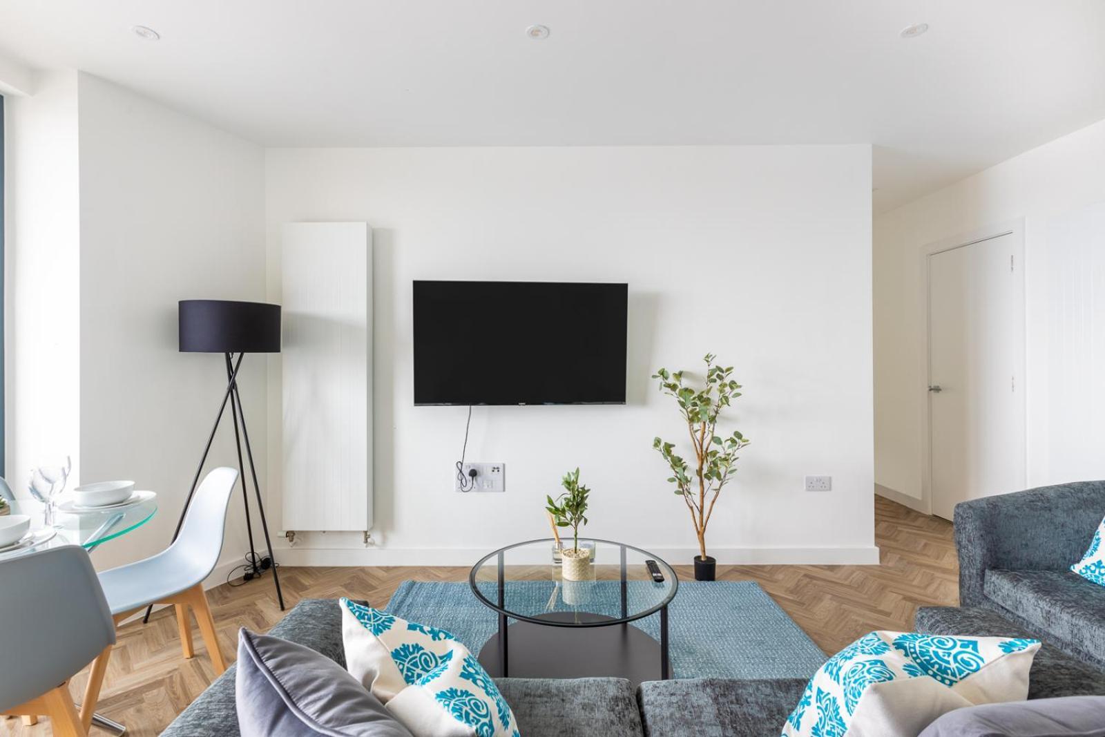 Modern 2Bd Flat In Canary Wharf With City And River Views London Exterior photo