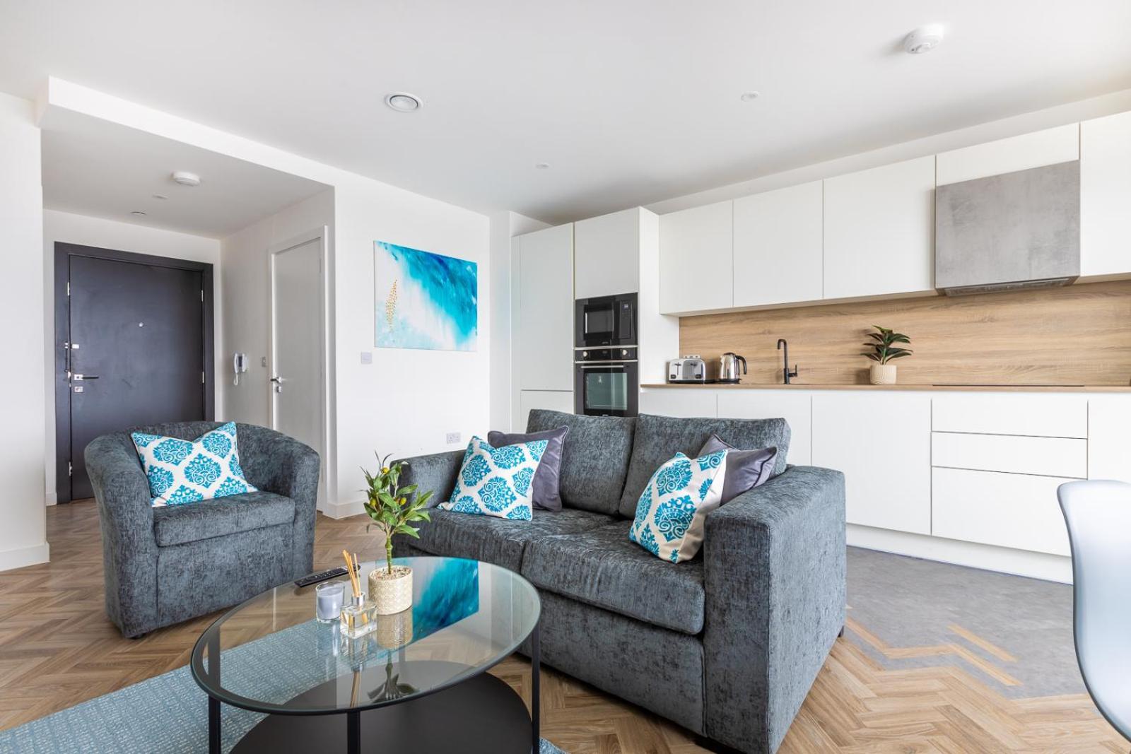 Modern 2Bd Flat In Canary Wharf With City And River Views London Exterior photo