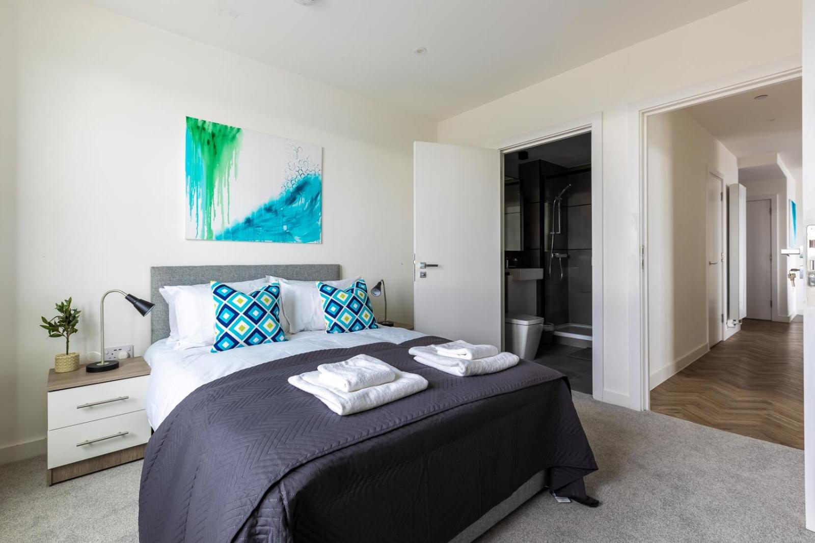 Modern 2Bd Flat In Canary Wharf With City And River Views London Exterior photo